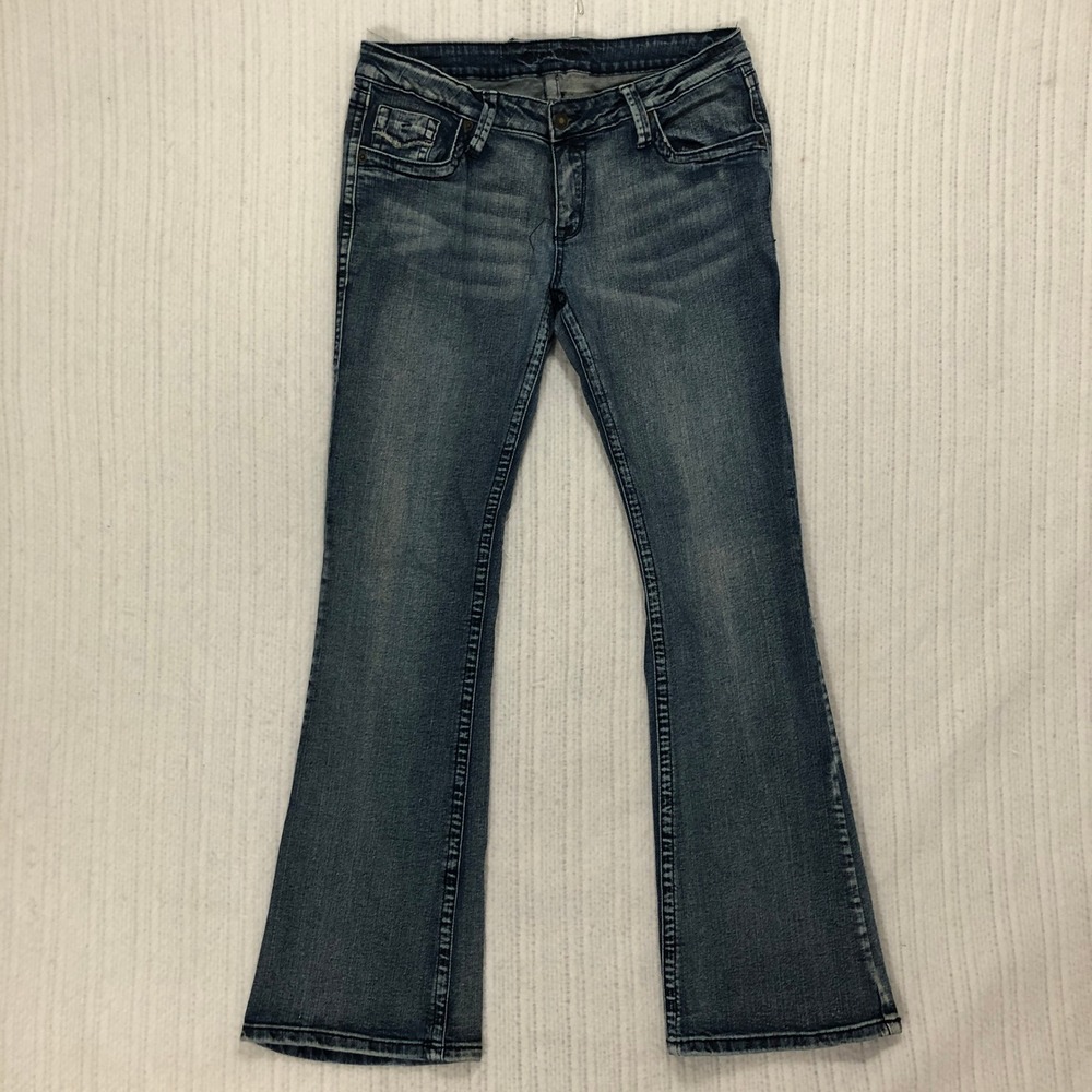 Rue 21 Bootcut Jeans Size 11/12 Denim Mid Wash‎ Classic Western Casual